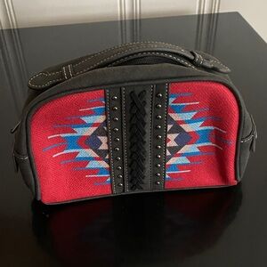 Wrangler Red, Gray, and Blue Mini Bag